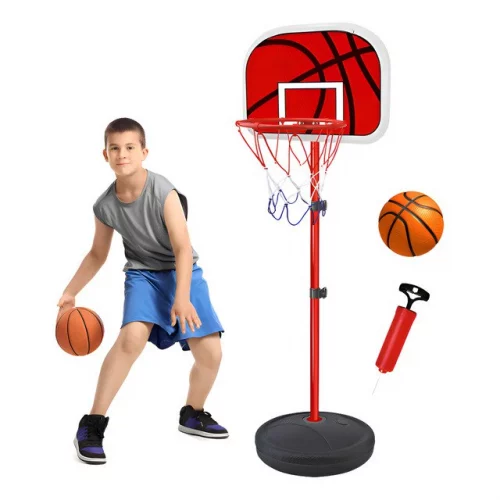 🛍️Cesta Basquete Infantil Ajustável Com Bola Enchedor 139cm 🛍️Cesta Basquete Infantil Ajustável Com Bola Enchedor 139cm