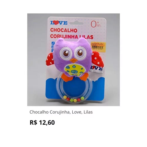 Chocalho Corujinha, Love, Lilas