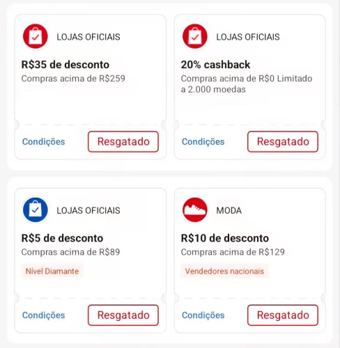 😱😱🚨 CHUVA DE CUPONS SHOPEE