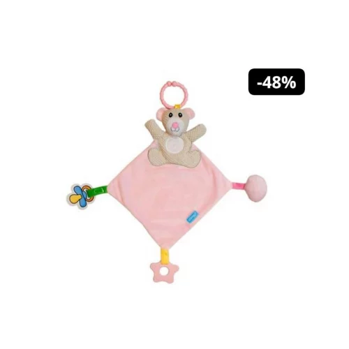 Clingo Naninha Urso Rosa Urso Rosa C0077