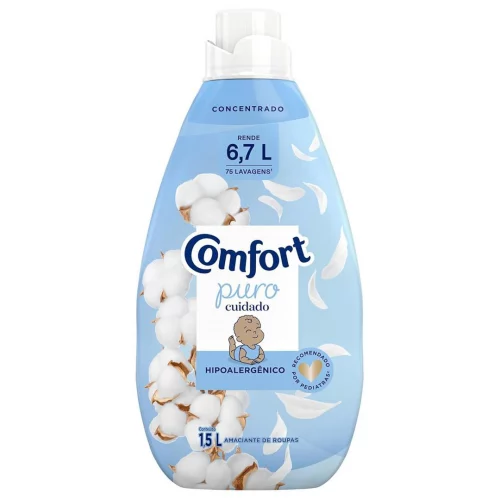 Comfort Amaciante Concentrado Puro Cuidado 1,5L