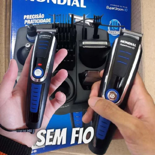 🪒🪒 COMPLETA! Com 10 acessórios‼️ #Amazon