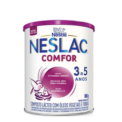 Composto Lácteo Nestlé Neslac Comfor 800g