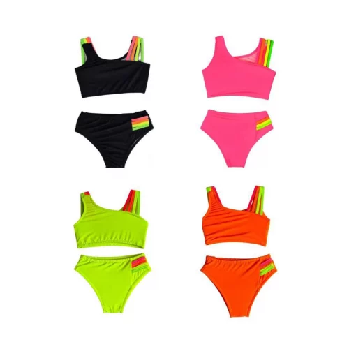 Conjunto Biquini Forrado (Tam. 2 ao 16)