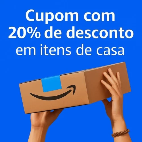 🏃🏃‍♀️ Corre p/ garimpar! 😉 20% OFF em itens de Casa!