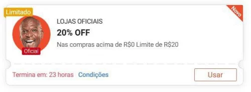 🚨 CUPOM 20% LIBERADOOO 🚨