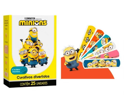 Curativo Cremer Minions 25 Unidades