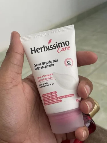 Dana - Desodorante Cremoso Antip Herbissimo Bisnaga 55G Rosa Mosqueta E Niacinamida