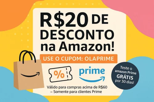 🚨 Dica pra quem NÃO É CLIENTE AMAZON PRIME ainda!!