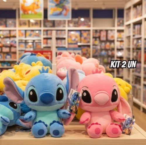 É o MENOR PREÇO 🥰 Fofinhos, Casal Stitch e Angel!