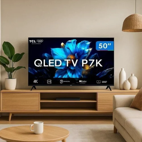 🏃‍♀️🏃‍♂️ É o MENOR PREÇO 📺 Telão 50" QLED da TCL!