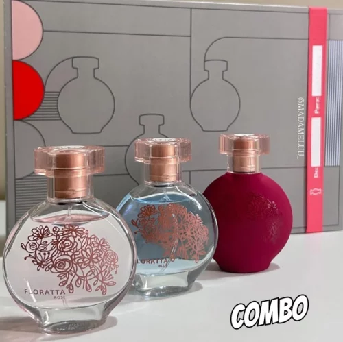 🌸 É PARCELADOOOO! Floratta com 3 itens e aquele cheirinho que encanta! 🎁 #MercadoLivre