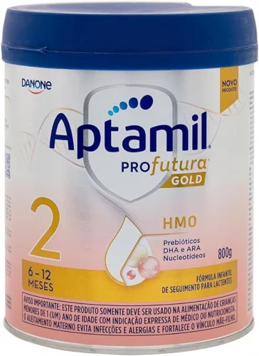 Fórmula Infantil: Aptamil Profutura Gold 2 800g - 6-12 meses