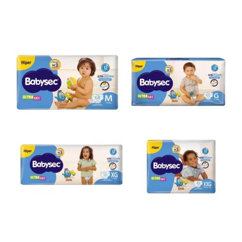 Fralda Babysec Ultrasec Galinha Pintadinha