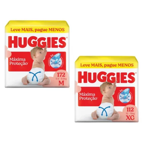 Fralda Huggies Supreme Care