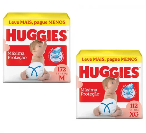 Fralda Huggies Supreme Care