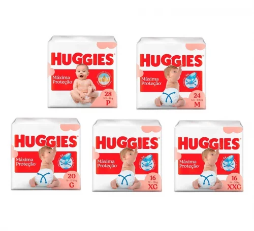 Fralda Huggies Supreme Care