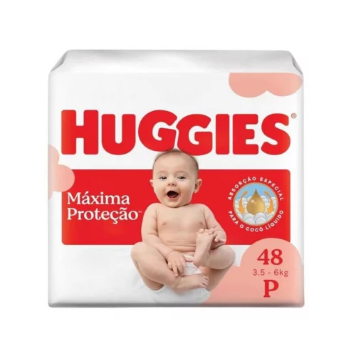 Fralda Huggies Supreme Care P 48 unidades