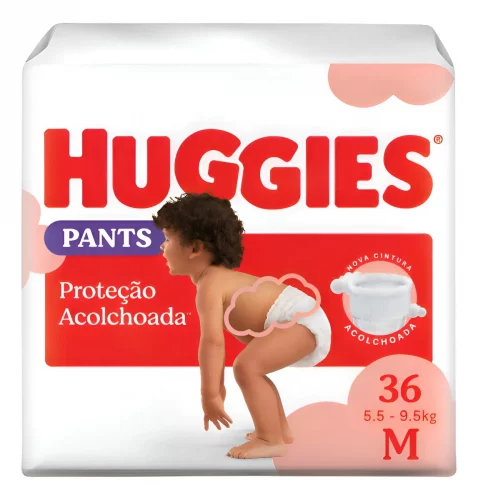 Fralda Huggies Supreme Care Pants M 36 Unidades