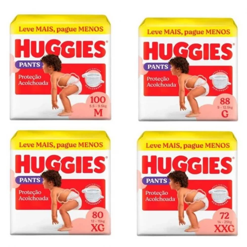 Fralda Huggies Supreme Care Roupinha