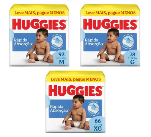 Fralda Huggies Tripla Proteção