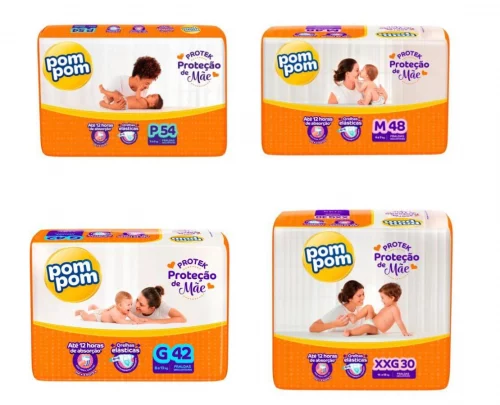 Fralda Pom Pom Derma Protek