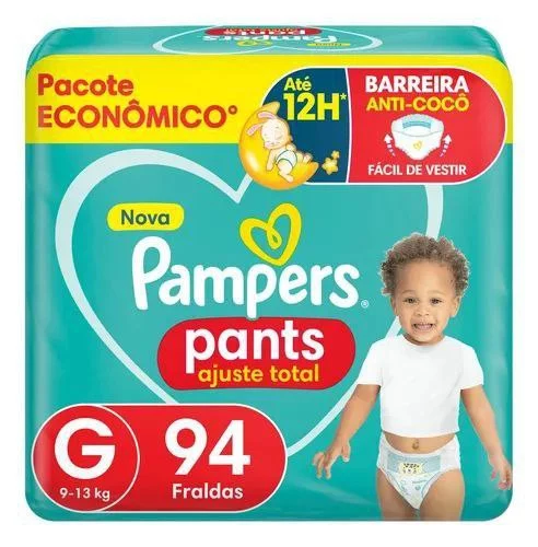 Fraldas Pampers Pants Ajuste Total