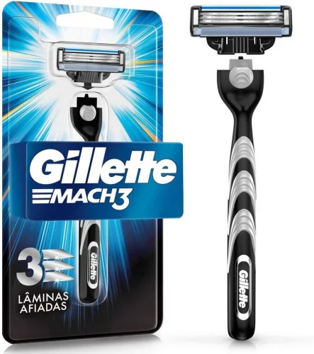 > Gillette Aparelho De Barbear Mach3