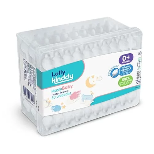 Hastes Flexiveis HastyBaby 50 Unidades Lolly