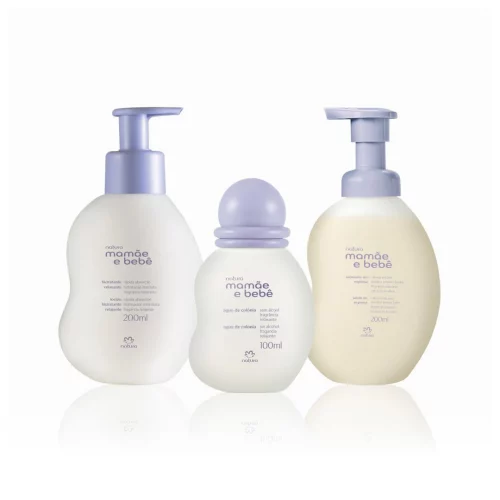 Kit Mamãe e Bebê Relaxante (3 produtos)