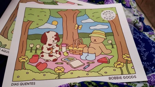 Livro de Colorir Oficial Bobbie Goods