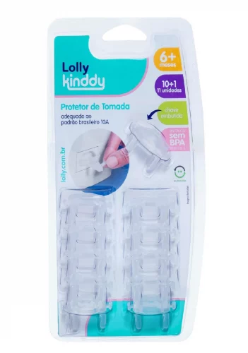 Lolly Protetor De Tomada Transparente