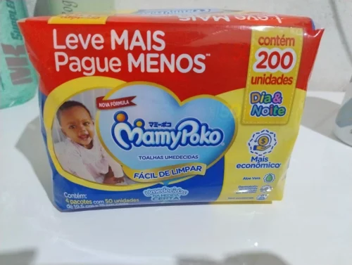 MamyPoko Lenços Umedecidos Dia&Noite 200 Unidades MamyPoko Lenços Umedecidos Dia&Noite 200 Unidades