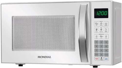 🔥 Micro-Ondas, Mondial, Branco, 1200W, 110V - MO-01-21-W