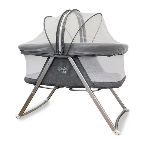 Moisés Berço Portátil Com Balanço Comfy Maxi Baby Até 9kgs