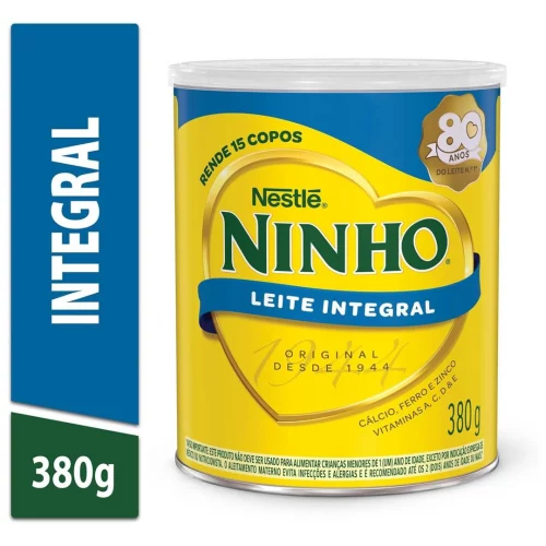 Ninho - Leite em Pó, Integral, 380g