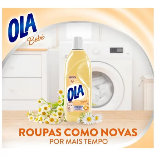 Sabão Líquido Ola Bebê para Roupas Finas e Delicadas 1L Sabão Líquido Ola Bebê para Roupas Finas e Delicadas 1L