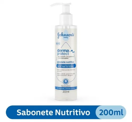 Sabonete Nutritivo Derma Protect JOHNSON'S® Baby 200ml