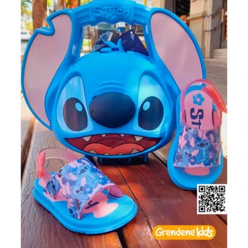 ▪ Sandália com Lancheira Bebê Grendene Stitch Hora Do Lanche Menina (17 até 24) ▪ Sandália com Lancheira Bebê Grendene Stitch Hora Do Lanche Menina (17 até 24)