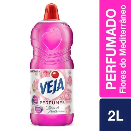 > Veja Flores do Mediterrâneo - Limpador Perfumado, 2L