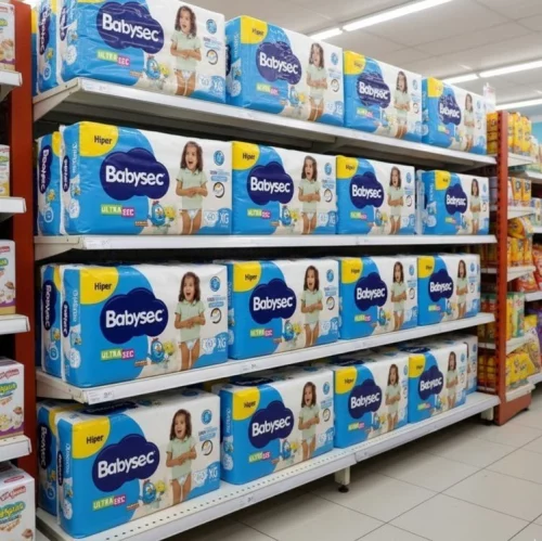 ▪️ Babysec Fralda Ultrasec Galinha Pintadinha Azul Xg 56 Unidades