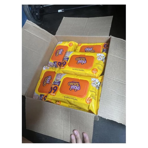 Banho Fresh Toalhinhas Umed Piquitucho Premium Com 60 Pcs