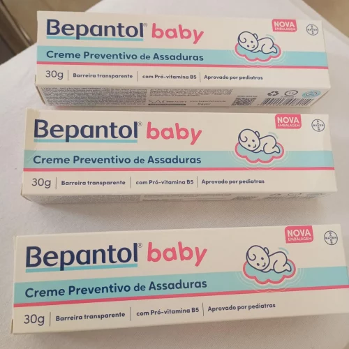 Bepantol Baby Kit Pomada Assadura Bebe, 3 Unidades de 30g, Prevenção de Assaduras e Hidratação da Pele do Bebê