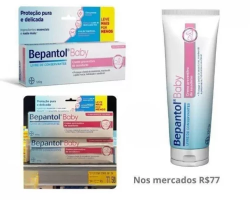 Bepantol Baby Pomada Assadura Bebe Hipoalergênica 120g