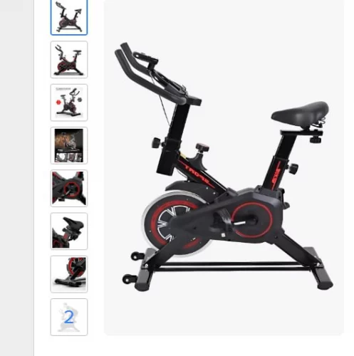 Bicicleta Spinning Premium Ergométrica Profissional Bike Preto