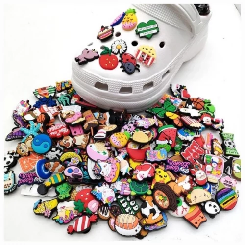 Botons Para Crocs Babuches - Kit com 10 Unidades
