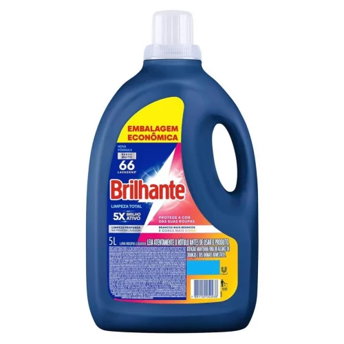 Brilhante Limpeza Total - Sabão Liquido 5L