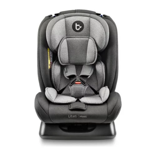 Cadeira Litet Mass 0-36 Kg Preta e Cinza - BB458