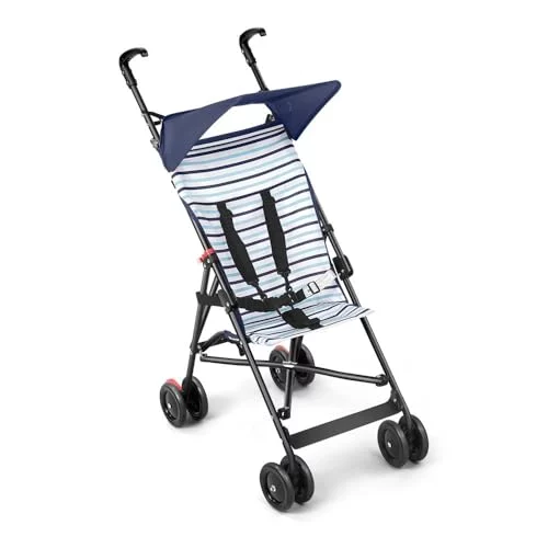 🛍️Carrinho de Bebe Guarda-Chuva 6M-15 Kgs Multikids Navy Azul - BB492