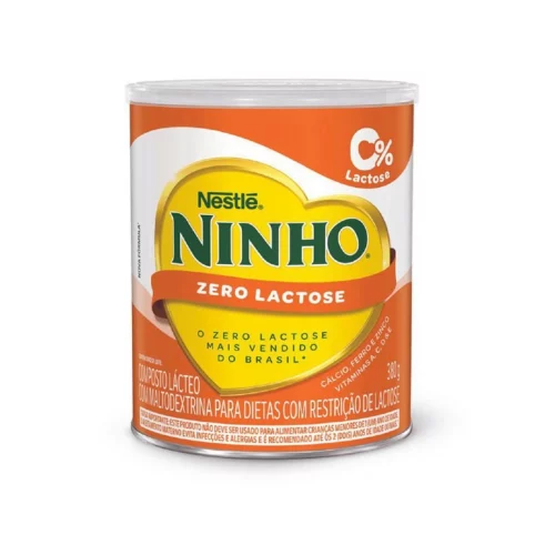 Composto Lácteo Ninho Fort+ Zero Lactose 380g
